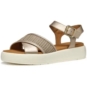 Cream women's sandals Geox Camalei - Women's