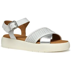 White women's sandals Geox Camalei - Women's