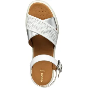 White women's sandals Geox Camalei - Women's