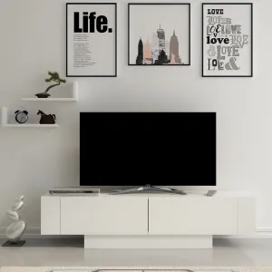Biely TV stolík Matera