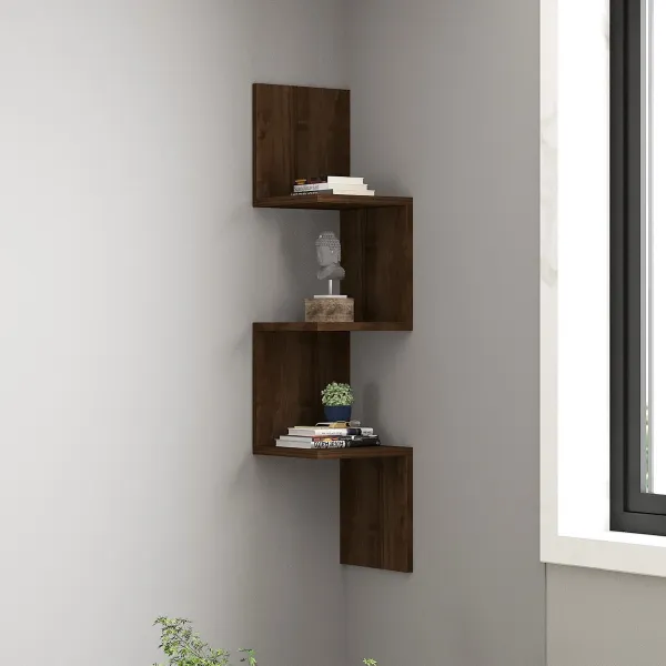 Polícia Zikzak Walnut