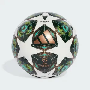Futbalová halová lopta ADIDAS UCL PRO SAL WHITE SHAGRN SSLIME