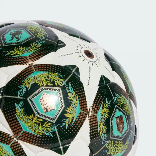 Futbalová halová lopta ADIDAS UCL PRO SAL WHITE SHAGRN SSLIME
