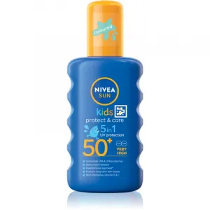 Nivea Sun Protect & Care detský farebný sprej na opaľovanie OF 50+ 200 ml 1ks
