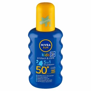 Nivea Sun Protect & Care detský farebný sprej na opaľovanie OF 50+ 200 ml 1ks