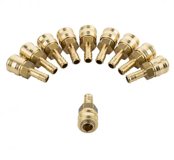 REDATS Rýchlospojka s vsuvkou pre 10 mm hadicu typ 26 Rectus - 10 kusov
