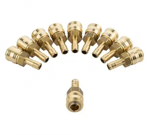 REDATS Rýchlospojka s vsuvkou pre 10 mm hadicu typ 26 Rectus - 10 kusov