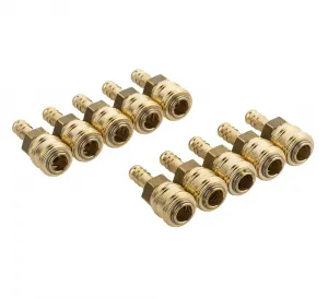 REDATS Rýchlospojka s vsuvkou pre 10 mm hadicu typ 26 Rectus - 10 kusov