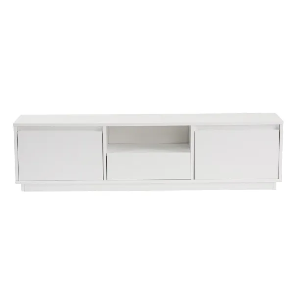 Televízny stolík Vanguard Natural White