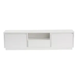 Televízny stolík Vanguard Natural White