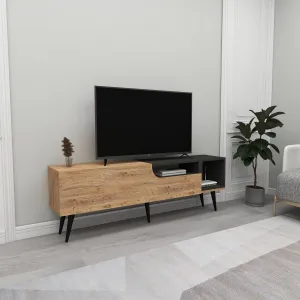 TV stolík Alba - Atlantic Pine, Anthracite