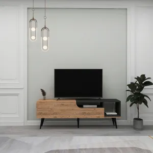 TV stolík Alba - Atlantic Pine, Anthracite