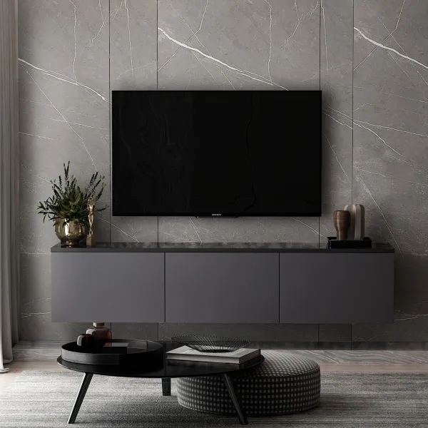 TV stolík Neon - Anthracite