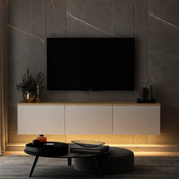 TV stolík Neon - White v2