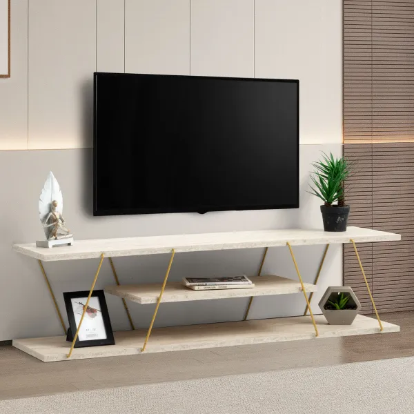 Televízny stolík Canaz Gold