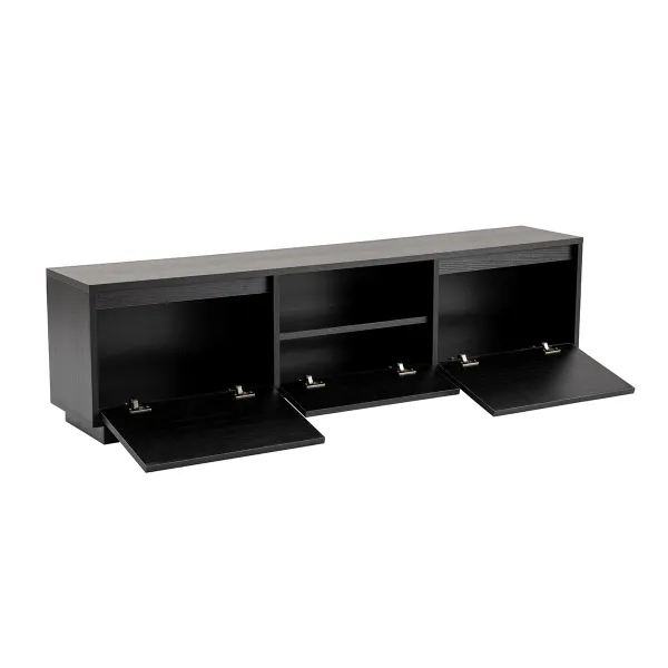 TV stolík Vanguard - Wood Black