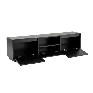 TV stolík Vanguard - Wood Black
