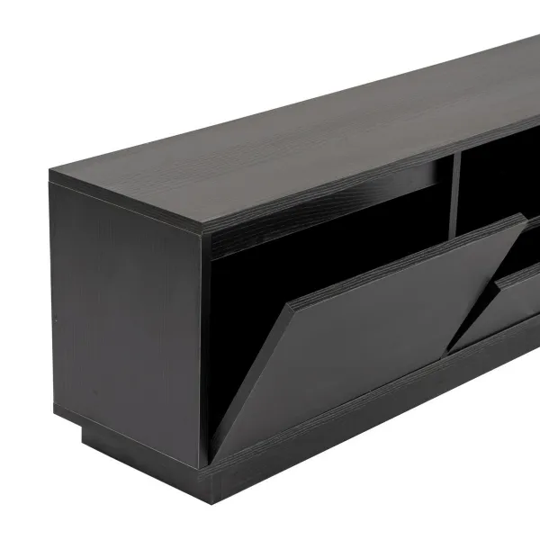 TV stolík Vanguard - Wood Black