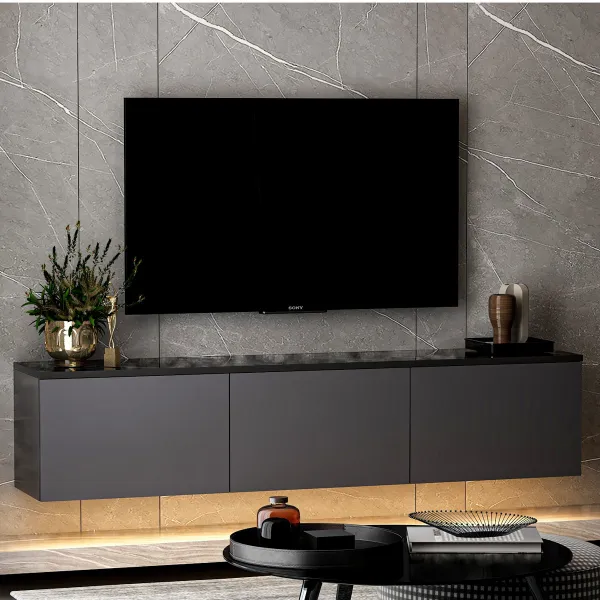 TV stolík Neon Illuminated - Anthracite