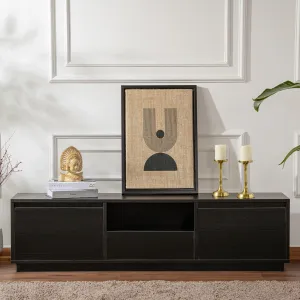 TV stolík Vanguard - Wood Black
