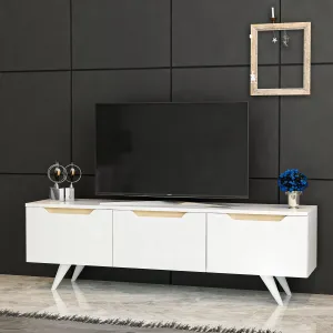 TV stolík Prag - White