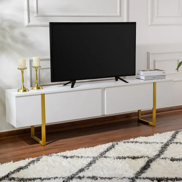 Televízny stolík Serenity White