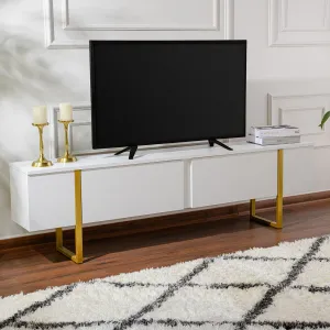 Televízny stolík Serenity White