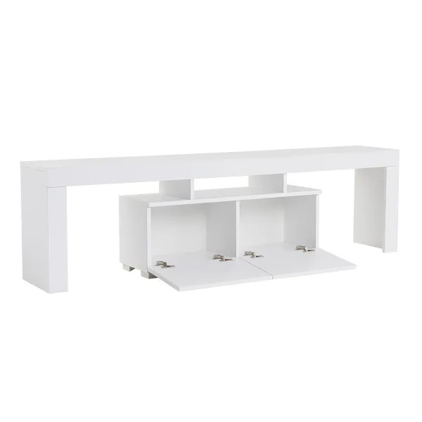Televízny stolík Enclave Natural White