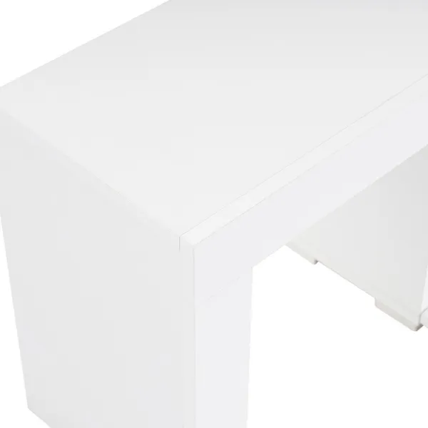 Televízny stolík Enclave Natural White