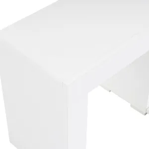 Televízny stolík Enclave Natural White
