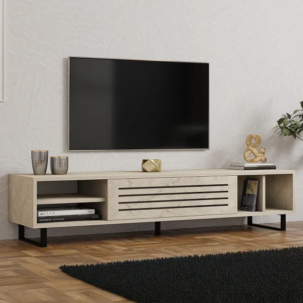 TV stolík Safir - Travertine