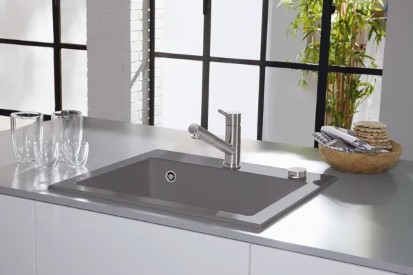 VILLEROY & BOCH VILLEROY & BOCH - Keramický drez Villeroy & Boch Subway 60 S, 330901i4, Graphit 330901i4