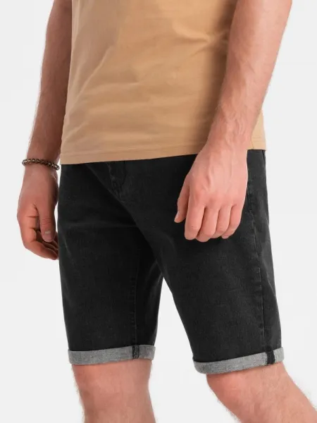 Letné pánske kraťasy čierne