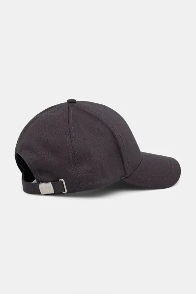 EA7 Emporio Armani čiapka so šiltom bavlnená