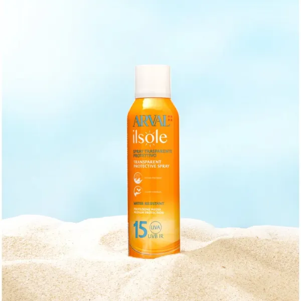 Arval IlSole Transparent Protective Spray SPF 15 krém na opaľovanie v spreji SPF 15 200 ml
