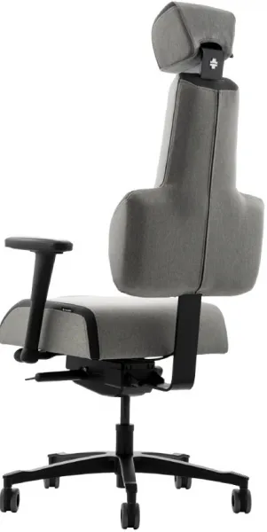 Zdravotná ergonomická stolička Therapia Energy+ Black Color Collection