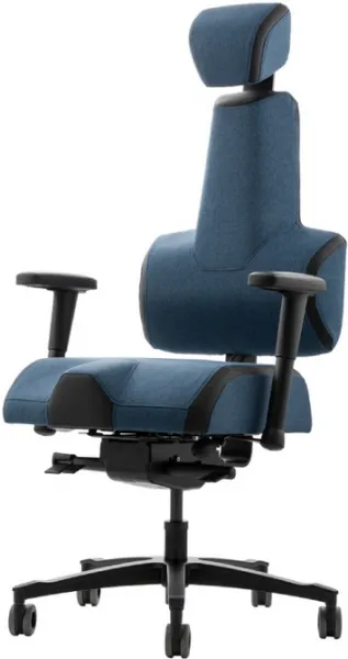 Zdravotná ergonomická stolička Therapia Energy+ Black Color Collection
