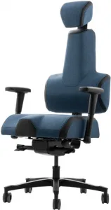 Zdravotná ergonomická stolička Therapia Energy+ Black Color Collection