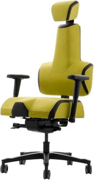 Zdravotná ergonomická stolička Therapia Energy+ Black Color Collection