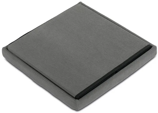 AUTRONIC taburet s úložným priestorom TAB-471 GREY6 sivý, menčester