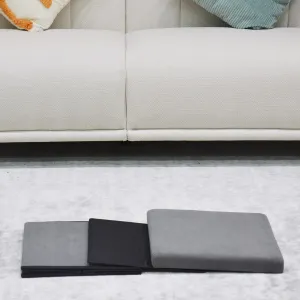 AUTRONIC taburet s úložným priestorom TAB-471 GREY6 sivý, menčester