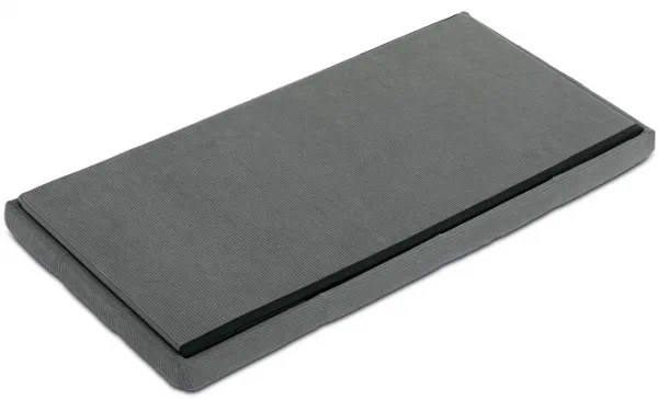 AUTRONIC taburet s úložným priestorom TAB-472 GREY6 sivý, menčester