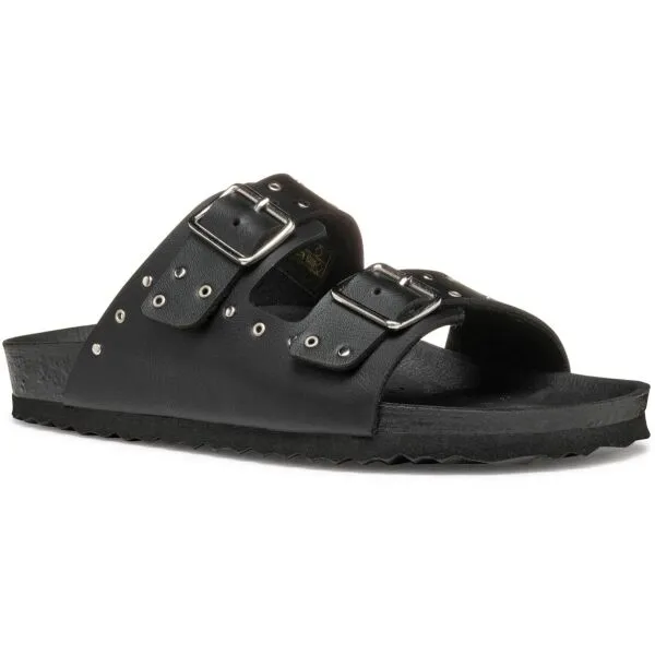 Black Girls' Slippers Geox Adriel - Girls