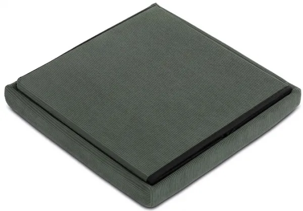 AUTRONIC taburet s úložným priestorom TAB-471 GRN6 zelený, menčester