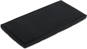 AUTRONIC taburet s úložným priestorom TAB-472 BK6 čierny, menčester