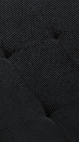 AUTRONIC taburet s úložným priestorom TAB-472 BK6 čierny, menčester