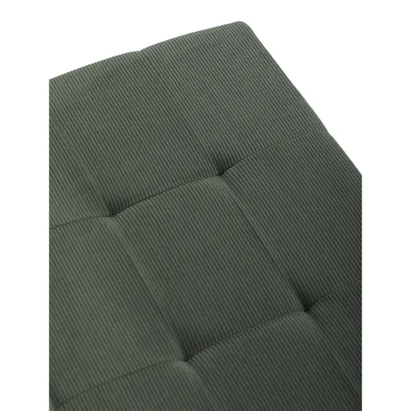AUTRONIC taburet s úložným priestorom TAB-472 GRN6 zelený, menčester