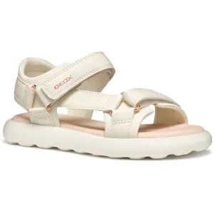 Geox J SANDAL PUFFYPOP C Dievčenské sandále, béžová, veľkosť