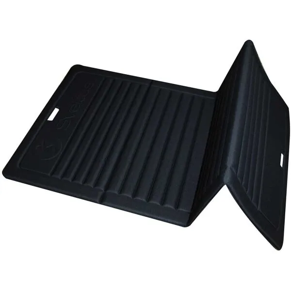 SVELTUS FOLDING MAT Skladacia karimatka, čierna, veľkosť