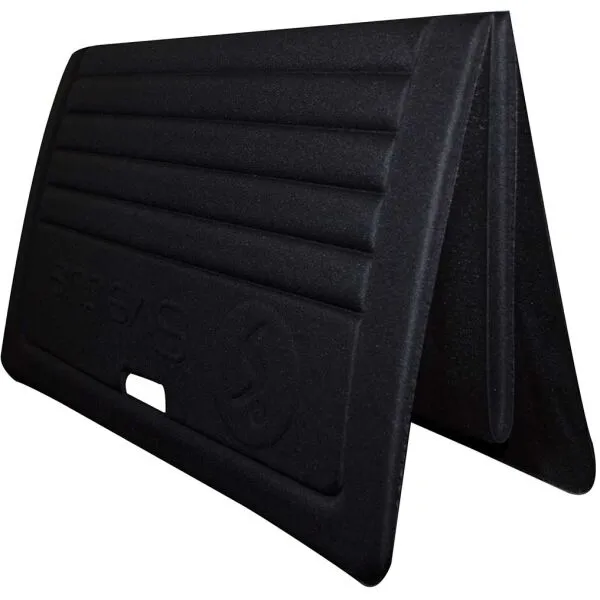 SVELTUS FOLDING MAT Skladacia karimatka, čierna, veľkosť